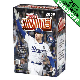 2025 Topps Stadium Club Baseball BLASTER (Choose Team - 4-Box Break #1) Baseball